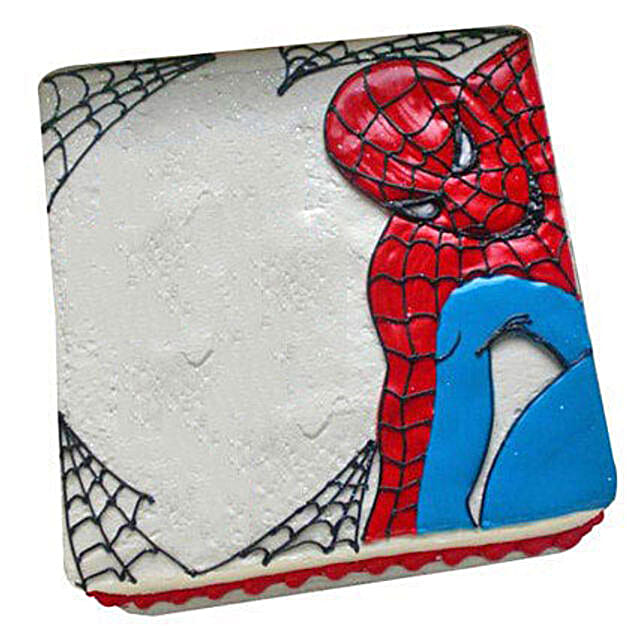 Spiderman Cake Designs Spiderman Birthday Cake Ferns N Petals
