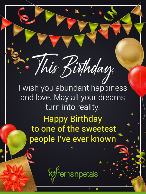 30+ Best Happy Birthday Wishes, Quotes & Messages Ferns