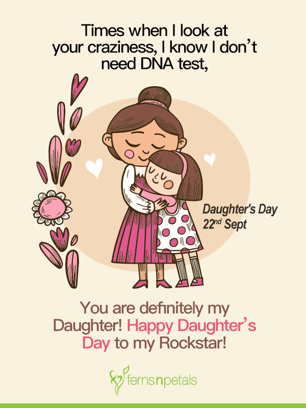 30+ Unique Quotes and Messages to wish Happy Daughters Day ...