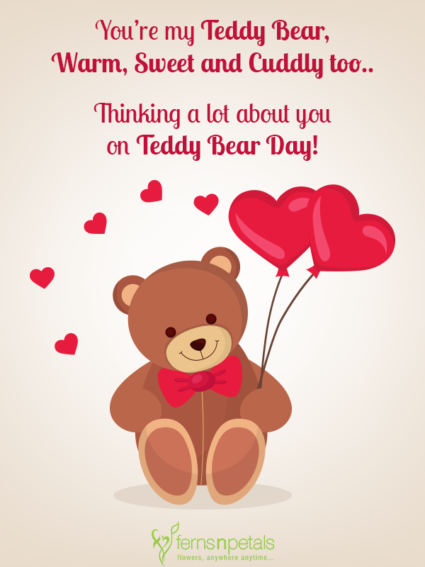 teddy day love