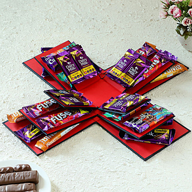 Explosion Gift Boxes Order/Send Birthday Explosion Box Online Ferns